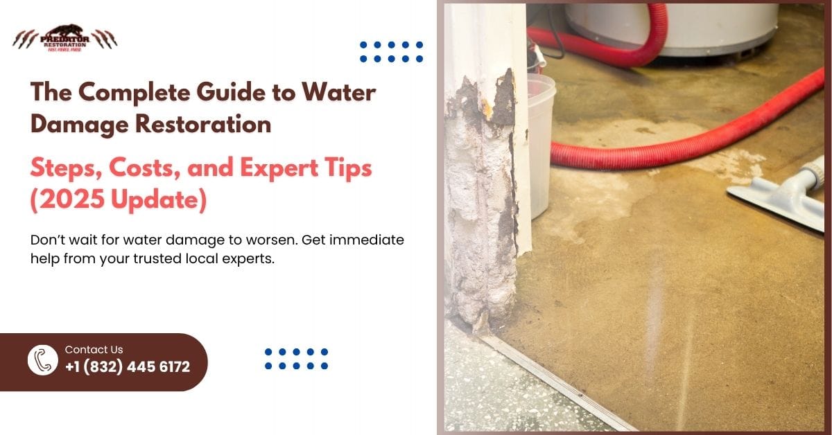 The Complete Guide to Water Damage Restoration