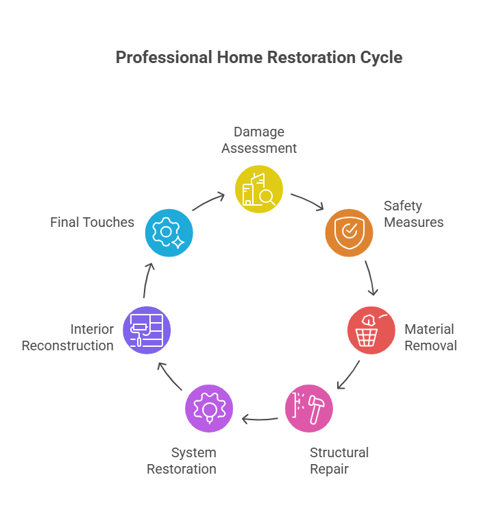 Professional Rebuild and Reconstruction Services Process in Houston