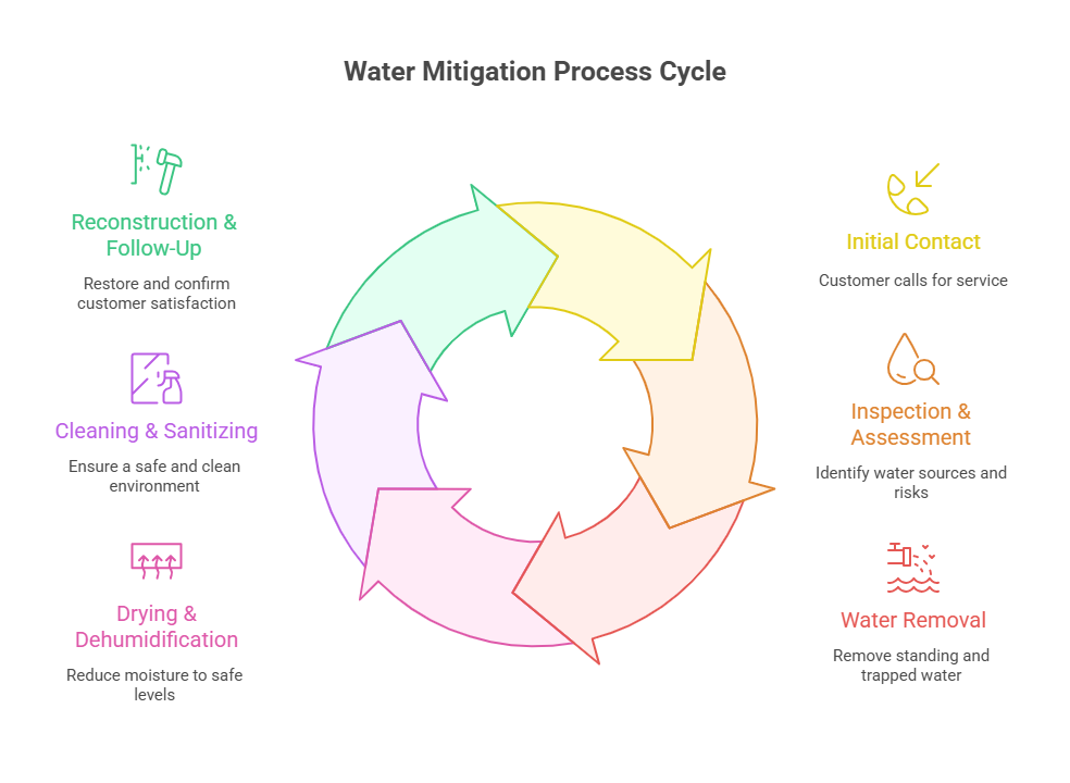 Our Proven Water Mitigation Process